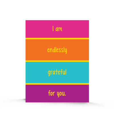 ☀️ Endlessly Grateful | Gratitude Card