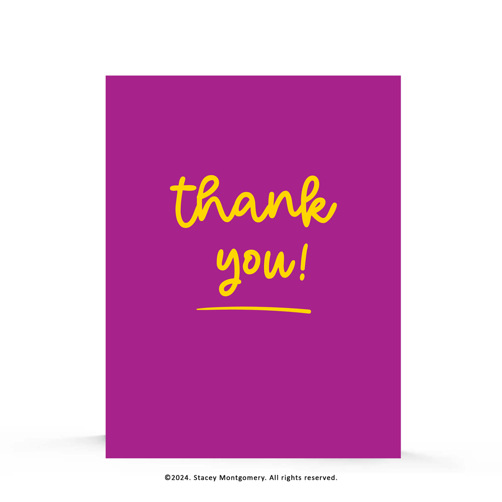 ☀️ Thank You! | Gratitude Card