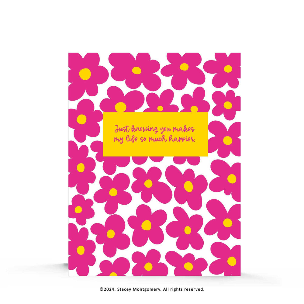 ☀️ Just Knowing You | Friendship Card
