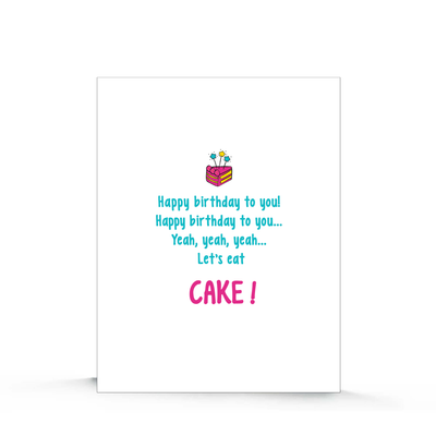 ☀️ Let's Eat Cake| Birthday Card
