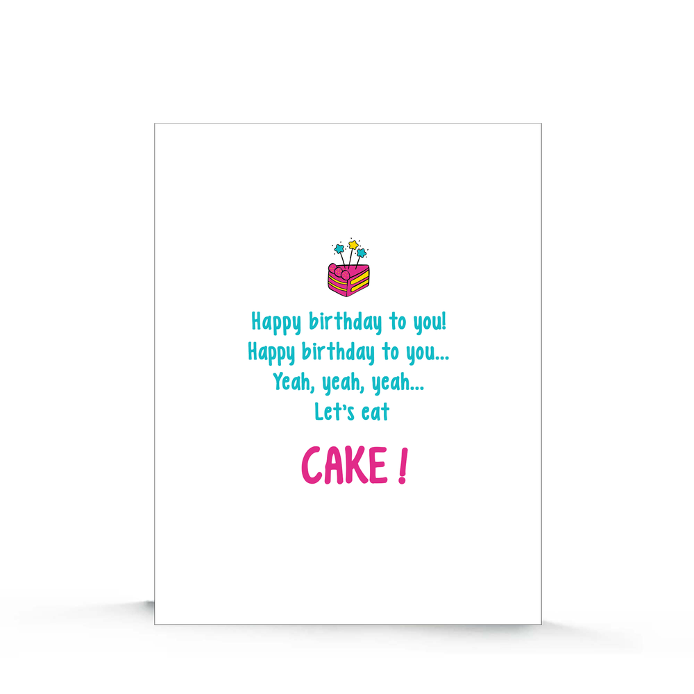 ☀️ Let's Eat Cake| Birthday Card