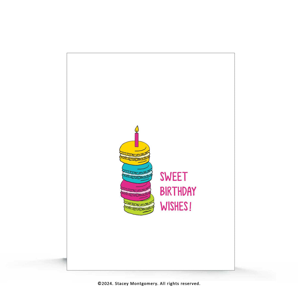 ☀️ Macarons | Birthday Card