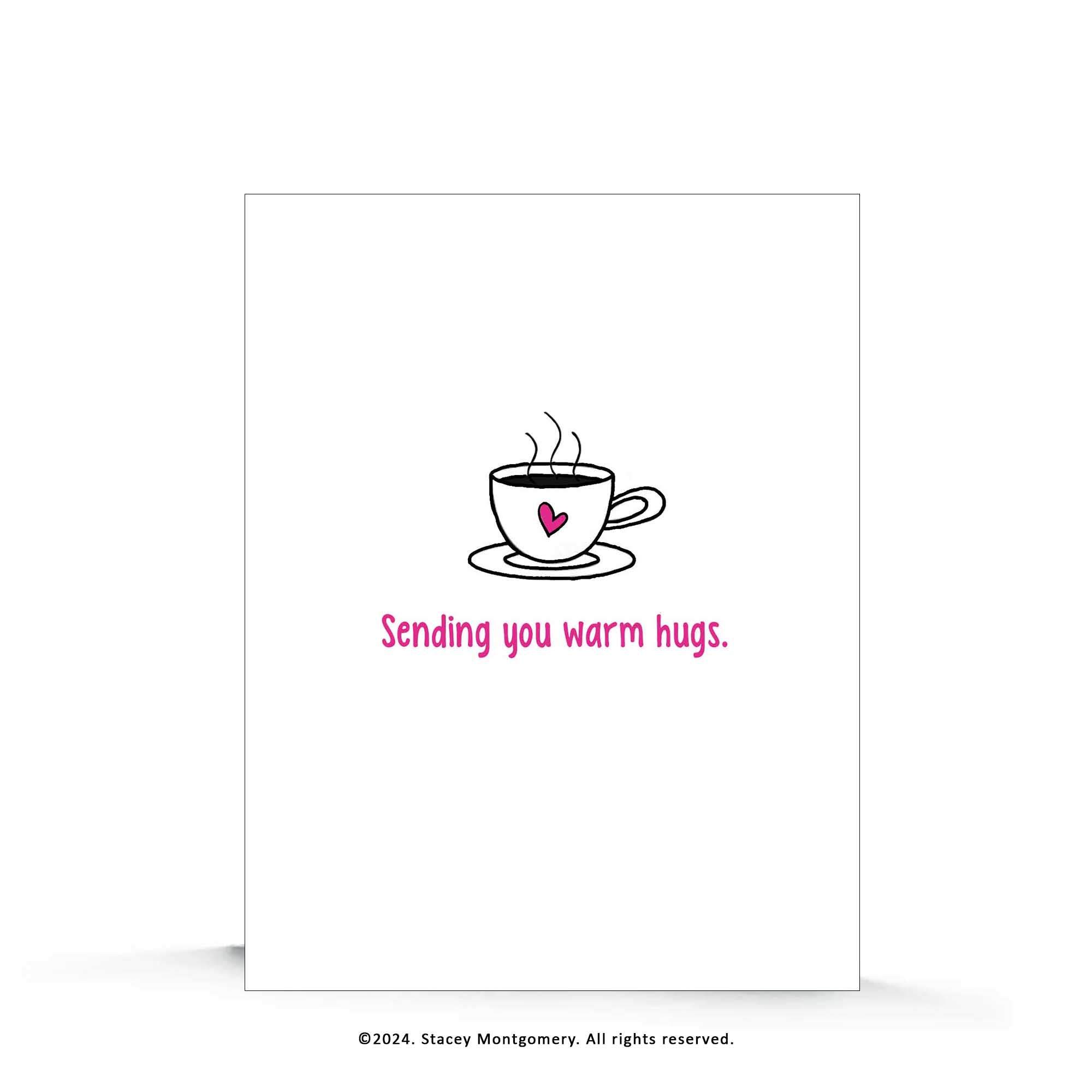 ☀️ Sending You Warm Hugs – Encouragement & Comfort Card