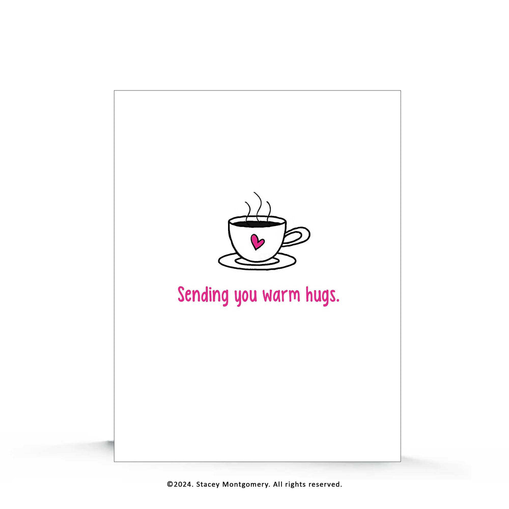 ☀️ Sending You Warm Hugs – Encouragement & Comfort Card