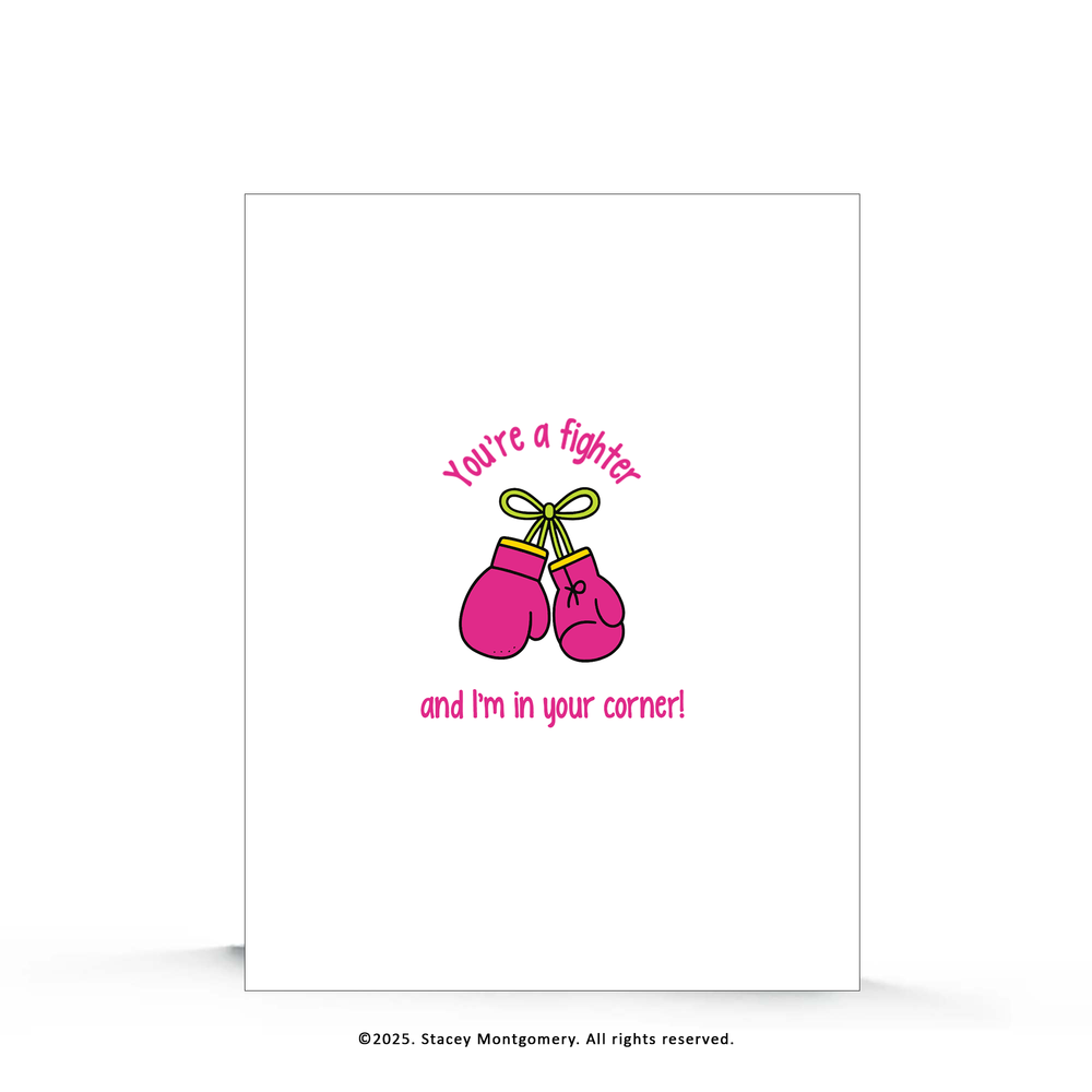 ☀️ You're a Fighter Encouragement Card – I'm in Your Corner