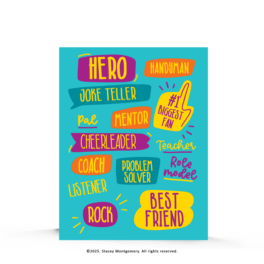 Hero, Handyman, and More Father’s Day Card