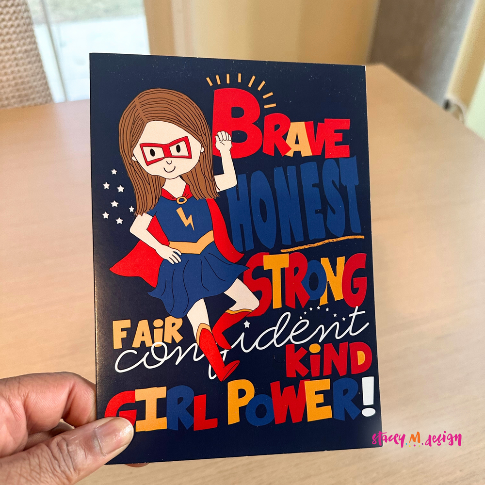 Girl Power | Birthday Card - CLOSEOUT SALE