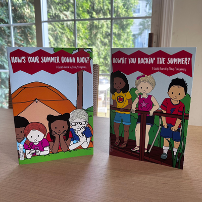 Guided Journal Set: Rockin' the Summer Guided Journal Set for Kids Ages 8-12