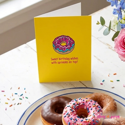 Birthday Donut | Birthday Card