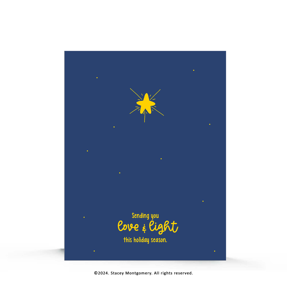 Love & Light | Holiday Card | Christmas Card