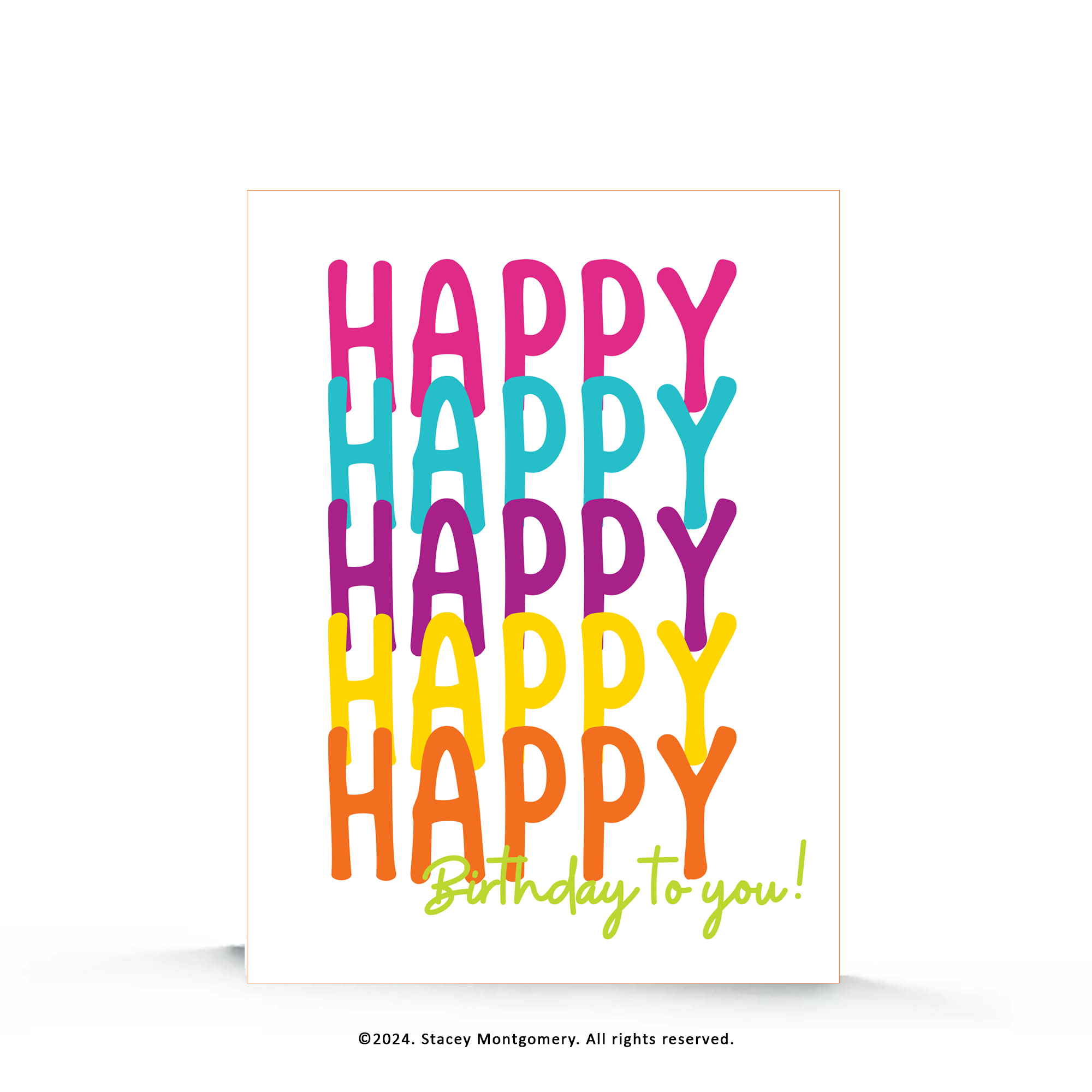 ☀️ Happy Happy Birthday | Birthday Card