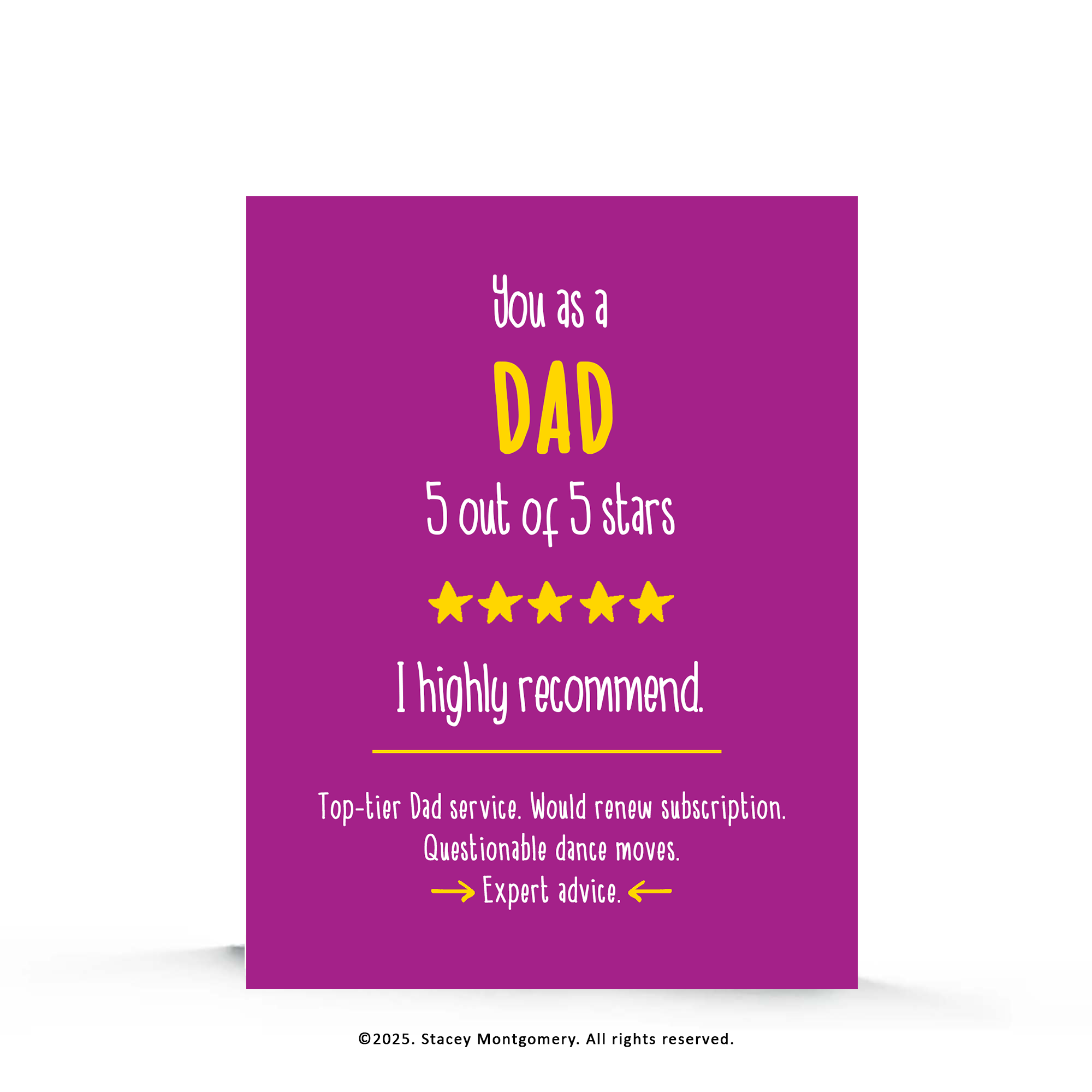 5-Star Dad Father’s Day Card