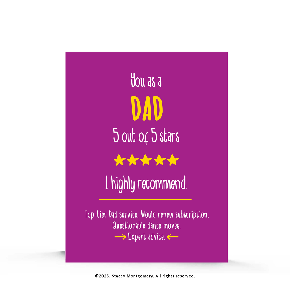 5-Star Dad Father’s Day Card