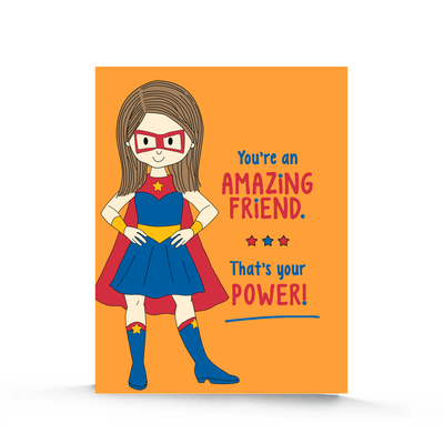 Super Girl Birthday Card | Amazing Girl Birthday Card