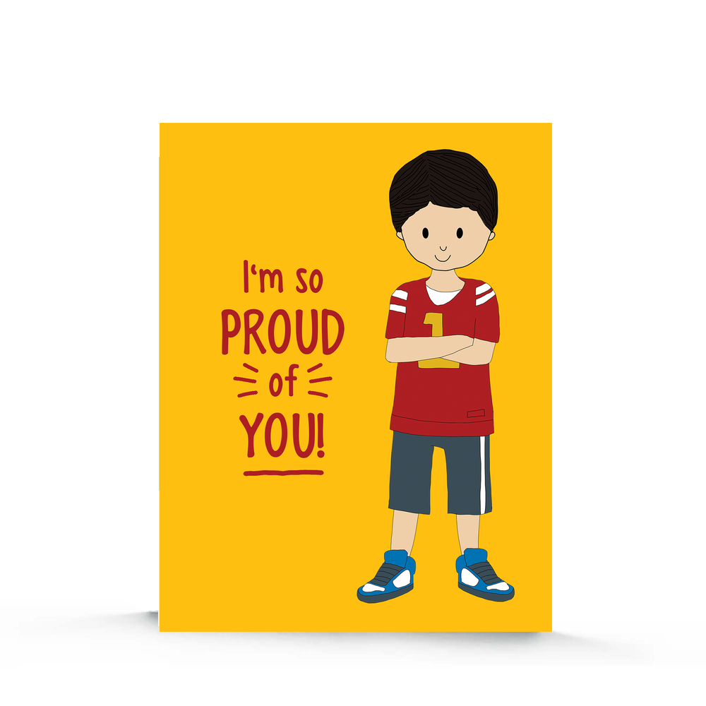 Proud of You Card | Congratulations Card | Kids Congratulations Card | Achievement Card | Encouragement Card | Congrats | You did it