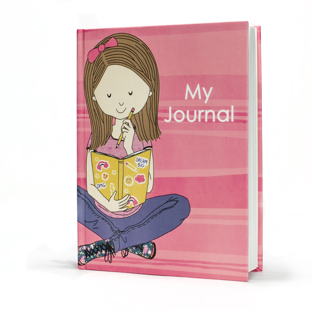 Hardcover Journal- Journaling Girl